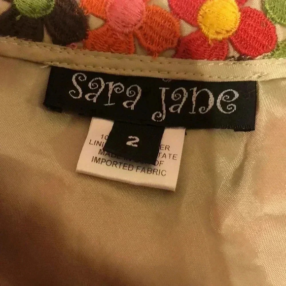 Sara Jane flower skirt.  size 2 - Picture 5 of 7